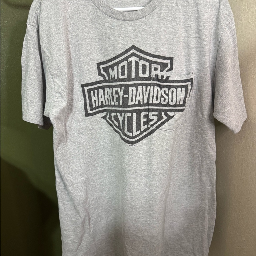 Harley-Davidson Classic Gray Short Sleeve Tee